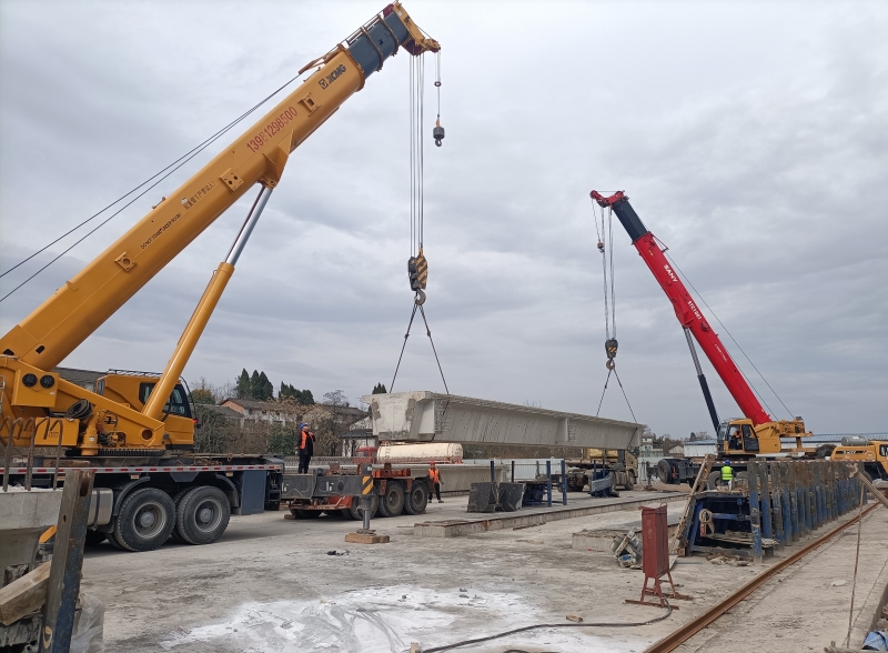 長虹初起，可堪臥波——廣元市擺宴壩嘉陵江大橋（昭化連接線）工程建設(shè)側(cè)記